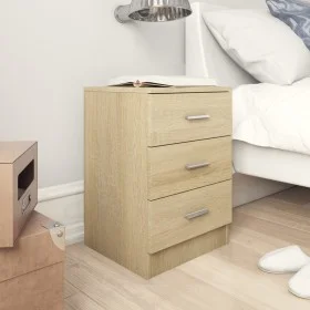Sonoma oak chipboard bedside table 38x35x56 cm by vidaXL, Nightstands - Ref: Foro24-800456, Price: 65,26 €, Discount: %