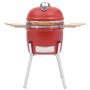 Barbacoa ahumadora Kamado de cerámica 81 cm de vidaXL, Barbacoas - Ref: Foro24-316096, Precio: 475,26 €, Descuento: %