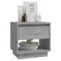 Mesitas de noche 2 uds contrachapada gris hormigón 45x34x44 cm de vidaXL, Mesitas de noche - Ref: Foro24-809521, Precio: 64,1...