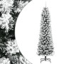 Árbol de Navidad artificial estrecho con nieve PVC y PE 240 cm en Decoración Festiva y Estacional | Comprar online en Foru.es