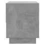 Mesitas de noche 2 uds contrachapada gris hormigón 45x34x44 cm de vidaXL, Mesitas de noche - Ref: Foro24-809521, Precio: 64,1...