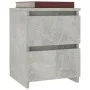 Mesitas de noche 2 uds aglomerado gris hormigón 30x30x40 cm de vidaXL, Mesitas de noche - Ref: Foro24-800522, Precio: 59,01 €...
