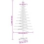 Árbol de Navidad de madera de adorno madera maciza pino 210 cm en Decoración Festiva y Estacional | Comprar online en Foru.es
