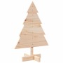 Árbol de Navidad de adorno madera maciza 70 cm en Decoración Festiva y Estacional | Comprar online en Foru.es