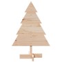 Árbol de Navidad de adorno madera maciza 70 cm en Decoración Festiva y Estacional | Comprar online en Foru.es