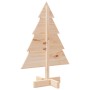 Árbol de Navidad de adorno madera maciza 70 cm en Decoración Festiva y Estacional | Comprar online en Foru.es