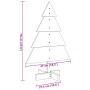 Árbol de Navidad de adorno madera maciza 70 cm en Decoración Festiva y Estacional | Comprar online en Foru.es