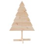 Árbol de Navidad de adorno madera maciza 110 cm en Decoración Festiva y Estacional | Comprar online en Foru.es