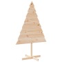 Árbol de Navidad de adorno madera maciza 150 cm en Decoración Festiva y Estacional | Comprar online en Foru.es