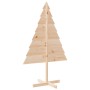 Árbol de Navidad de adorno madera maciza 150 cm en Decoración Festiva y Estacional | Comprar online en Foru.es