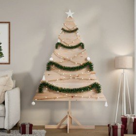 Árbol de Navidad de adorno madera maciza 180 cm en Decoración Festiva y Estacional | Comprar online en Foru.es