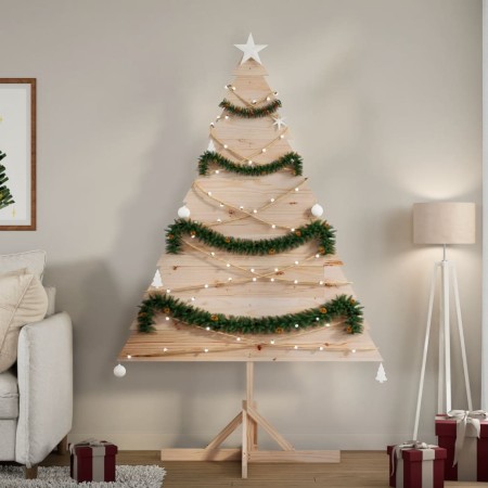Árbol de Navidad de adorno madera maciza 180 cm en Decoración Festiva y Estacional | Comprar online en Foru.es