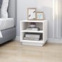 Mesita de noche de madera maciza de pino blanco 40x34x40 cm de vidaXL, Mesitas de noche - Ref: Foro24-813327, Precio: 38,49 €...