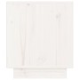 Mesita de noche de madera maciza de pino blanco 40x34x40 cm de vidaXL, Mesitas de noche - Ref: Foro24-813327, Precio: 38,49 €...