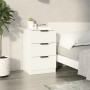 Mesita de noche blanca 40x36x65 cm de vidaXL, Mesitas de noche - Ref: Foro24-811268, Precio: 63,21 €, Descuento: %