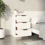 Mesita de noche blanca 40x36x65 cm de vidaXL, Mesitas de noche - Ref: Foro24-811268, Precio: 63,21 €, Descuento: %