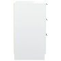 Mesita de noche blanca 40x36x65 cm de vidaXL, Mesitas de noche - Ref: Foro24-811268, Precio: 63,21 €, Descuento: %