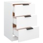 Mesita de noche blanca 40x36x65 cm de vidaXL, Mesitas de noche - Ref: Foro24-811268, Precio: 63,21 €, Descuento: %
