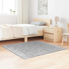 Alfombra Shaggy Antideslizante Gris 120 x 120 cm PP en Alfombras | Comprar online en Foru.es