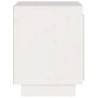 Mesita de noche de madera maciza de pino blanco 40x30x40 cm de vidaXL, Mesitas de noche - Ref: Foro24-813307, Precio: 43,86 €...