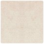 Alfombra Shaggy Antideslizante Crema 200 x 200 cm PP en Alfombras | Comprar online en Foru.es