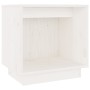 Mesita de noche de madera maciza de pino blanco 40x30x40 cm de vidaXL, Mesitas de noche - Ref: Foro24-813337, Precio: 35,44 €...