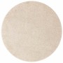 Alfombra Shaggy Antideslizante Crema 160 x 160 cm PP en Alfombras | Comprar online en Foru.es