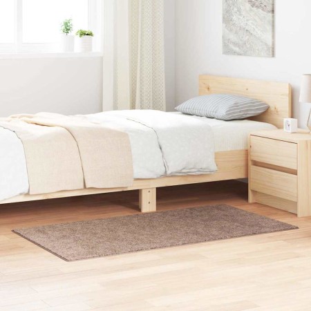 Alfombra Shaggy Antideslizante Marrón 80 x 150 cm PP en Alfombras | Comprar online en Foru.es