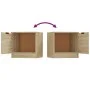 Nachttisch aus Sonoma-Eiche, 40 x 39 x 40 cm von vidaXL, Nachttische - Ref: Foro24-811202, Preis: 37,33 €, Rabatt: %