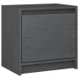 Mesitas de noche 2 uds madera maciza pino gris 40x30,5x40 cm de vidaXL, Mesitas de noche - Ref: Foro24-808118, Precio: 62,02 ...