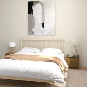 Zwei Nachttische aus Pinienholz in Honigbraun, 40x30,5x40 cm. von vidaXL, Nachttische - Ref: Foro24-808120, Preis: 41,01 €, R...