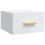 Mesitas de noche de pared 2 uds blanco brillo 35x35x20 cm de vidaXL, Mesitas de noche - Ref: Foro24-812847, Precio: 45,75 €, ...