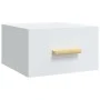 Mesitas de noche de pared 2 uds blanco brillo 35x35x20 cm de vidaXL, Mesitas de noche - Ref: Foro24-812847, Precio: 45,22 €, ...