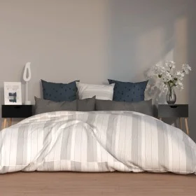 Nachttische 2 Stk. Holzwerkstoff schwarz glänzend 40x40x56 cm von vidaXL, Nachttische - Ref: Foro24-326810, Preis: 70,80 €, R...