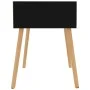 Mesitas noche 2 uds madera ingeniería negro brillo 40x40x56 cm de vidaXL, Mesitas de noche - Ref: Foro24-326810, Precio: 70,8...