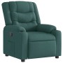 Sillón reclinable de tela verde oscuro en Sillones | Comprar online en Foru.es