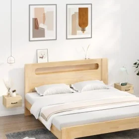 Wand-Nachttische 2 Stk. Sonoma Eiche Farbe 35x35x20 cm von vidaXL, Nachttische - Ref: Foro24-812859, Preis: 45,25 €, Rabatt: %