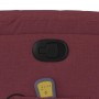 Sillón de masaje reclinable de tela color vino tinto en Sillones | Comprar online en Foru.es