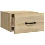 Wand-Nachttische 2 Stk. Sonoma Eiche Farbe 35x35x20 cm von vidaXL, Nachttische - Ref: Foro24-812859, Preis: 45,25 €, Rabatt: %