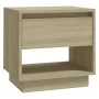 Sonoma Nachttisch aus Eichensperrholz 45x34x44 cm von vidaXL, Nachttische - Ref: Foro24-809518, Preis: 37,43 €, Rabatt: %