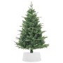Falda del árbol de Navidad plástico blanca Ø56x23 cm en Decoración Festiva y Estacional | Comprar online en Foru.es