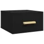 Mesitas de noche de pared 2 uds negro 35x35x20 cm de vidaXL, Mesitas de noche - Ref: Foro24-812837, Precio: 43,57 €, Descuent...