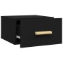 Mesitas de noche de pared 2 uds negro 35x35x20 cm de vidaXL, Mesitas de noche - Ref: Foro24-812837, Precio: 44,04 €, Descuent...