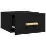 Mesitas de noche de pared 2 uds negro 35x35x20 cm de vidaXL, Mesitas de noche - Ref: Foro24-812837, Precio: 43,57 €, Descuent...