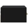 Mesitas de noche de pared 2 uds negro 35x35x20 cm de vidaXL, Mesitas de noche - Ref: Foro24-812837, Precio: 43,57 €, Descuent...