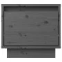 Bedside tables 2 units solid pine wood gray 35x34x32 cm by vidaXL, Nightstands - Ref: Foro24-813400, Price: 47,84 €, Discount: %