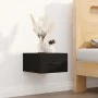 Wall bedside tables 2 pcs black 35x35x20 cm by vidaXL, Nightstands - Ref: Foro24-812855, Price: 37,22 €, Discount: %