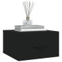 Mesitas de noche de pared 2 uds negro 35x35x20 cm de vidaXL, Mesitas de noche - Ref: Foro24-812855, Precio: 37,58 €, Descuent...
