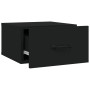 Mesitas de noche de pared 2 uds negro 35x35x20 cm de vidaXL, Mesitas de noche - Ref: Foro24-812855, Precio: 37,58 €, Descuent...