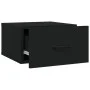 Wall bedside tables 2 pcs black 35x35x20 cm by vidaXL, Nightstands - Ref: Foro24-812855, Price: 37,22 €, Discount: %